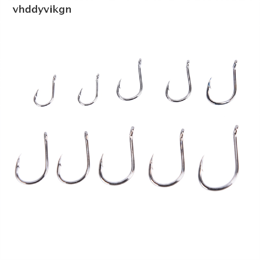 Set 100 Móc Câu Bằng Thép Không Gỉ Vn VN VN