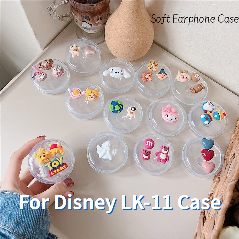 Disney LK-11 Case Disney LK-11 Vỏ Bảo Vệ Hộp Sạc Tai Nghe Mềm Trong Suốt Họa Tiết Hoạt Hình Dễ Thương