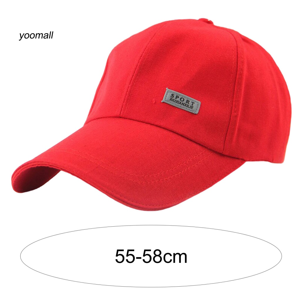 / Yo / Phụ Kiện Mũ Lưỡi Trai Thể Thao Chống Nắng Nhẹ Vành Mở Rộng Đơn Giản Hóa Trang