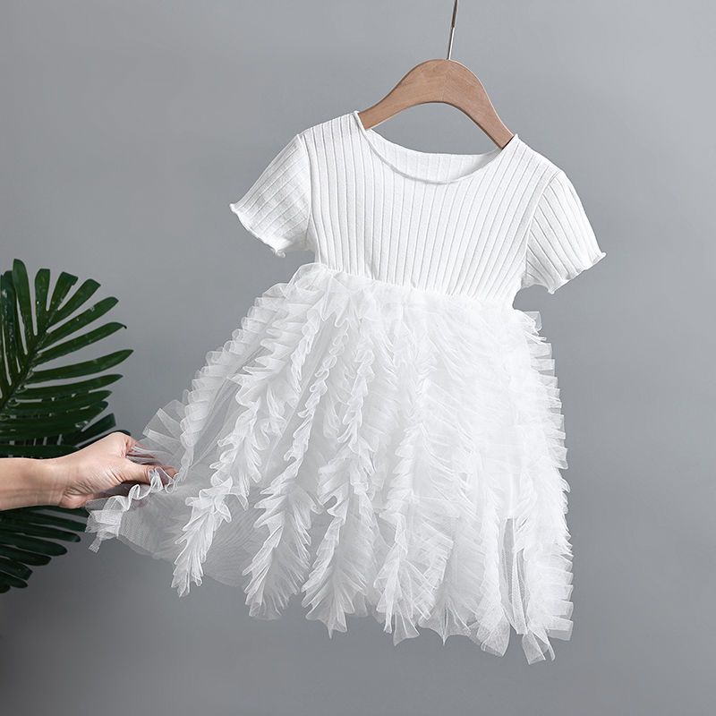 Đầm Xếp Tầng Siêu Dễ Thương Cho Bé Gái