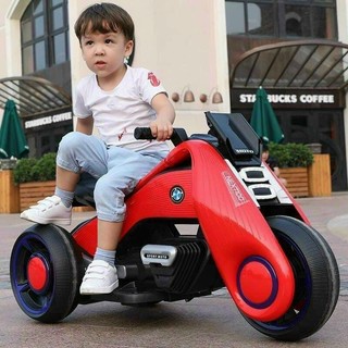 Xe máy điện trẻ em kiểu dáng thể thao, xe moto cho bé