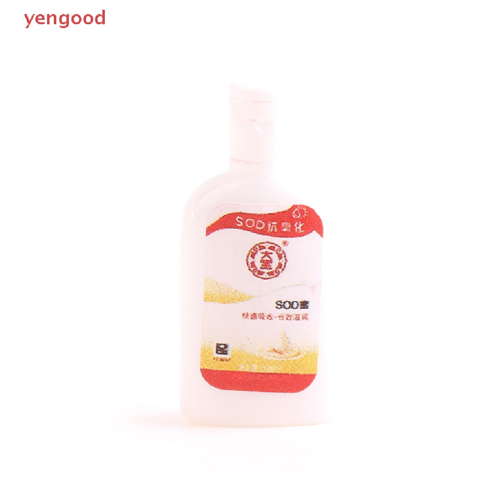 Set 10 Mô Hình Chai Dầu Gội Đầu Tỉ Lệ 1: 12 Trang Trí Nhà Búp Bê