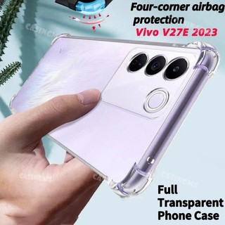 Ốp Điện Thoại Silicon Trong Suốt Có Túi Khí Cho Vivo V27E 2023 V27 V27E 5G VivoV27 Pro V 27 V25 V25E E VivoV27E 27E 5G 2023