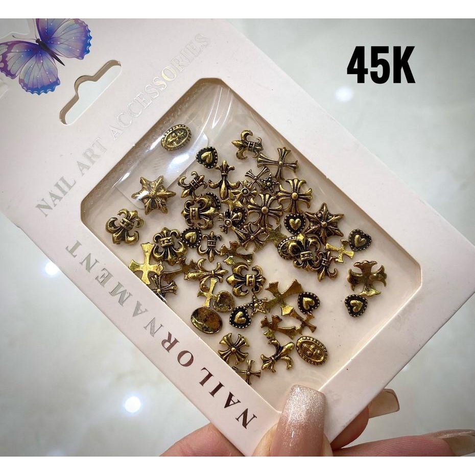 Set charm 9-đồ nails chuyên nghiệp- đồ nails nhật quyên