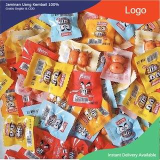 1 cái xúc xích sụn mini 2 viên