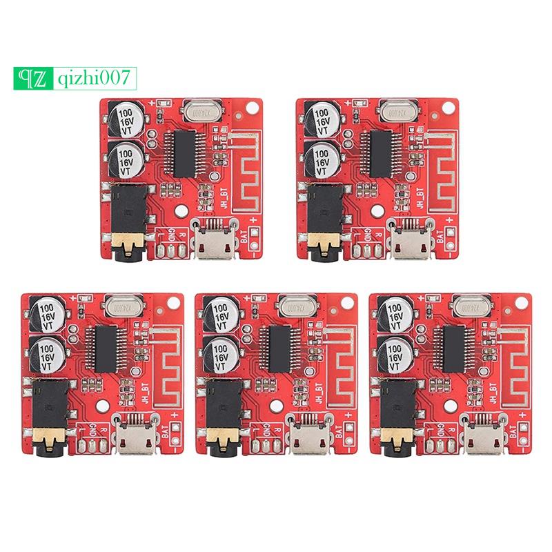Bộ 5 Bảng Mạch Khuếch Đại Âm Thanh Không Dây Bluetooth 5.0