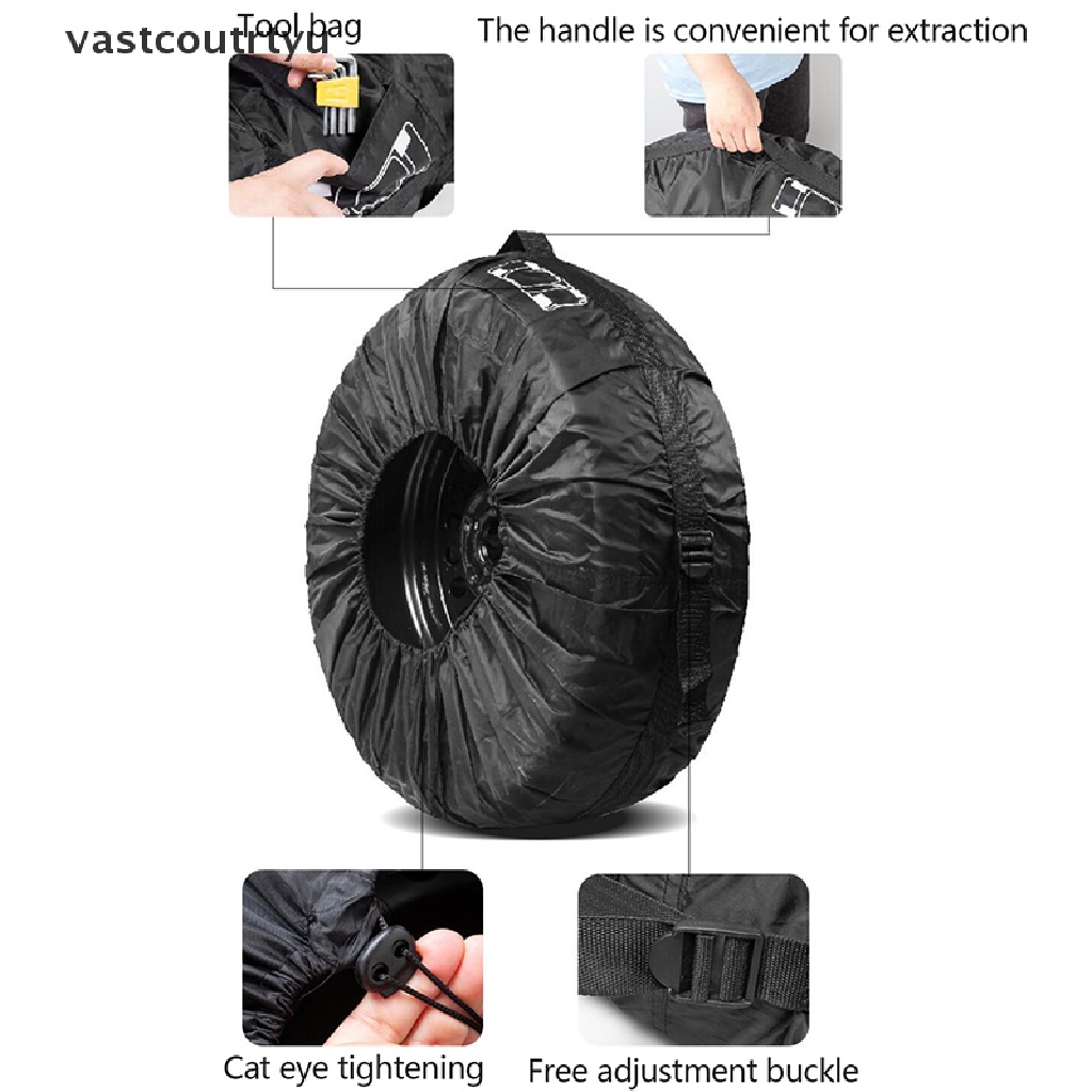 Vỏ Bọc Bánh Xe Dự Phòng Dành Cho Xe Hơi