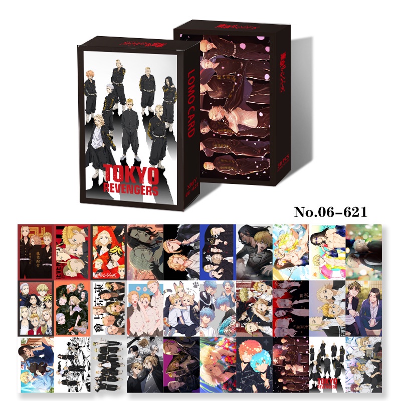 Hộp 30 Tấm Ảnh Lomo Card Hoạt Hình ONE PIECE