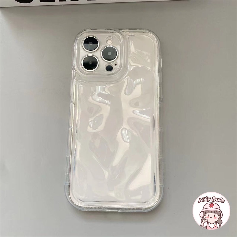 Ốp Điện Thoại TPU Mềm Nhám Trong Suốt Chống Va Đập 3D Cho IPhone 14 Pro Max 13 12 11 Pro Max