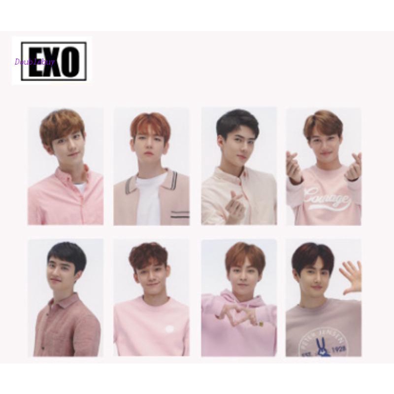 Bộ 8 Thẻ Hình Nhóm Nhạc Kpop Đáng Yêu