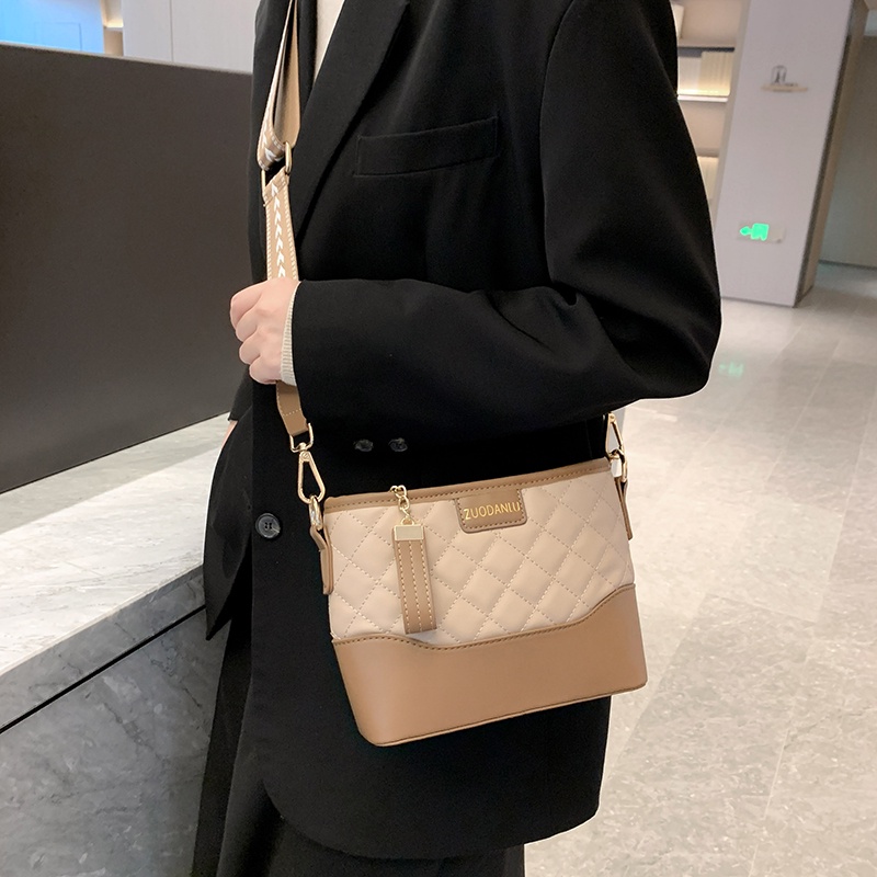 Ielgy Túi Xách Dây Xích Đeo Vai Đa Chức Năng Họa Tiết Hình Thoi Cho Nữ