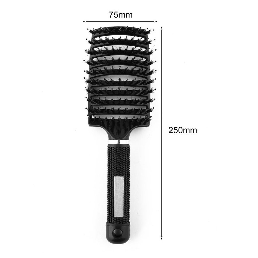 ❤Hair Scalp Massage Comb Bristle&Nylon Hairbrush Wet Curly Hair Styling Tool