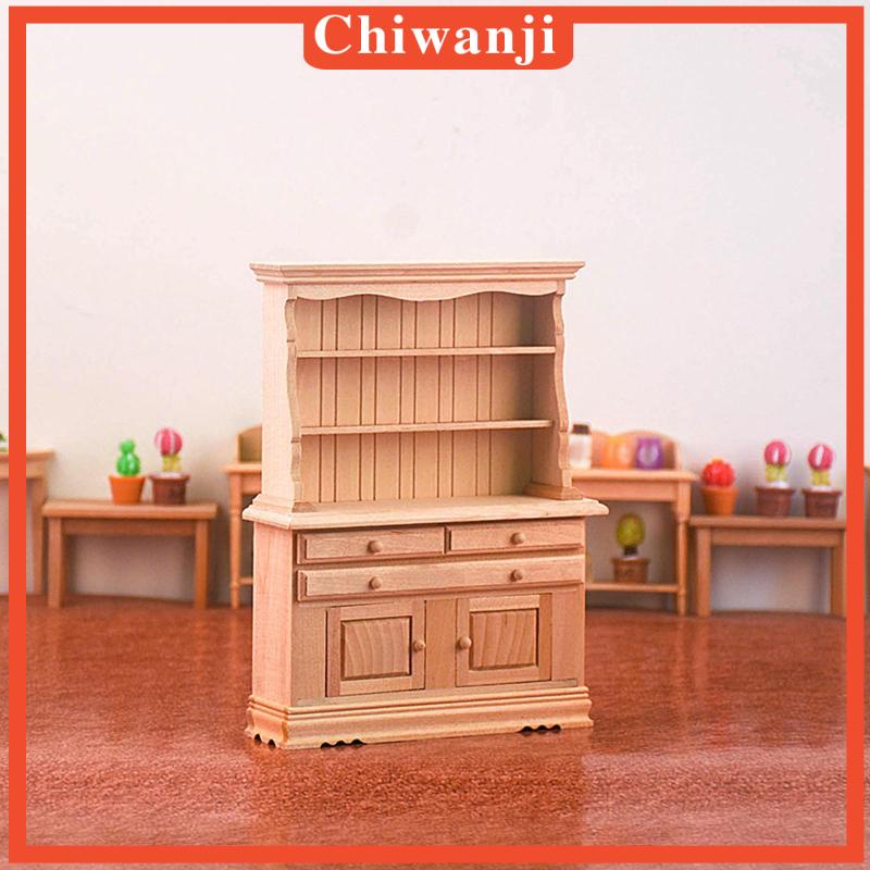 Tủ Sách Mini Tỉ Lệ 1: 12 Trang Trí Nhà Búp Bê