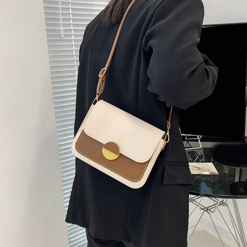 Túi Da PU Đeo Chéo Phong Cách Vintage Dành Cho Nam