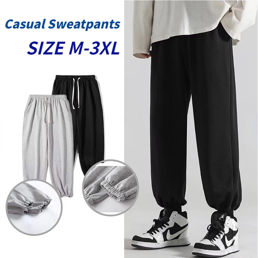Quần Thể Thao Ống Rộng Oversize Thời Trang Hip Hop Đường Phố Cho Nam
