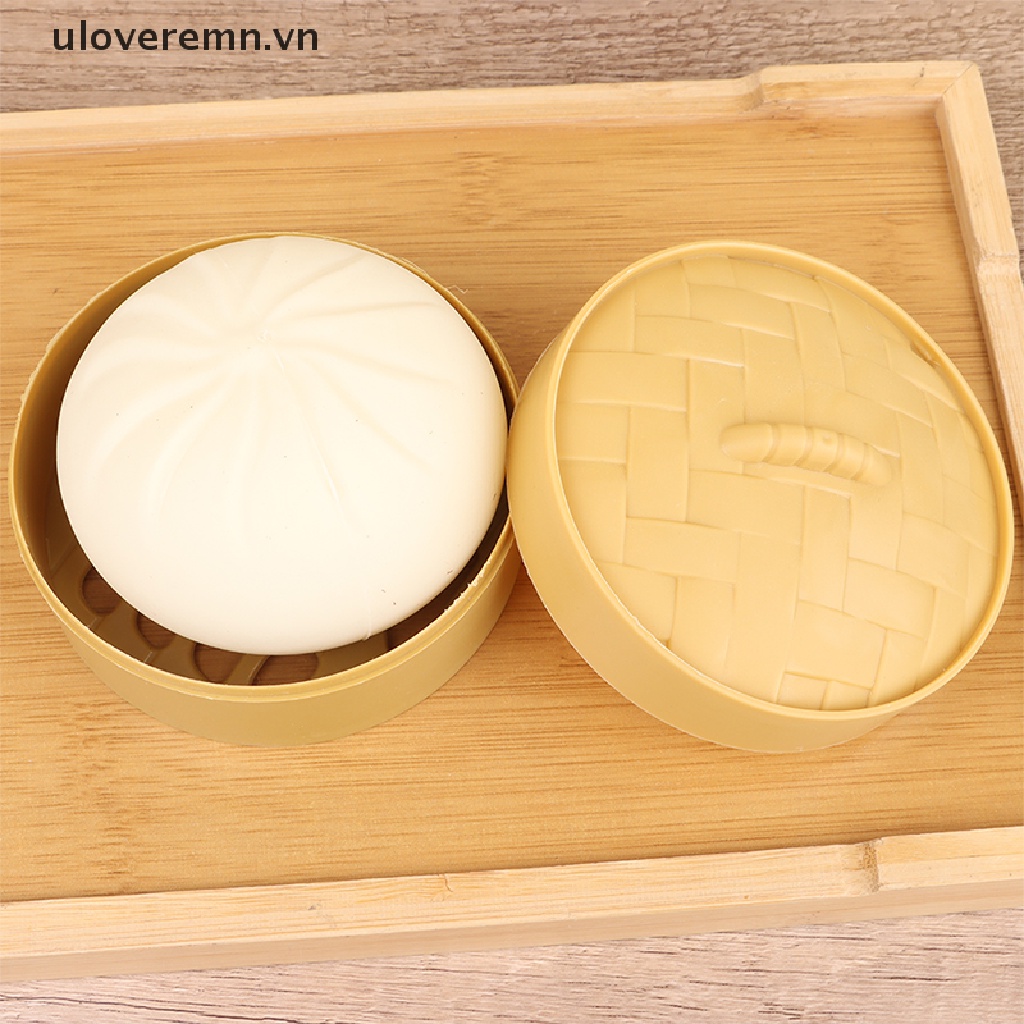 Đồ Chơi Nhồi Bông Hình Bánh Bao Hấp Độc Đáo Giảm Căng Thẳng