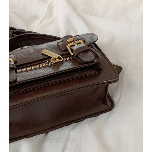 Túi Đeo Chéo Phong Cách Retro Anh Quốc 2023