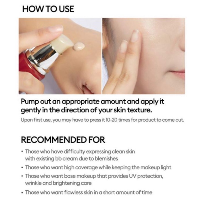 Missha Perfect Cover B.B Cream SPF42/PA+++ 20ml