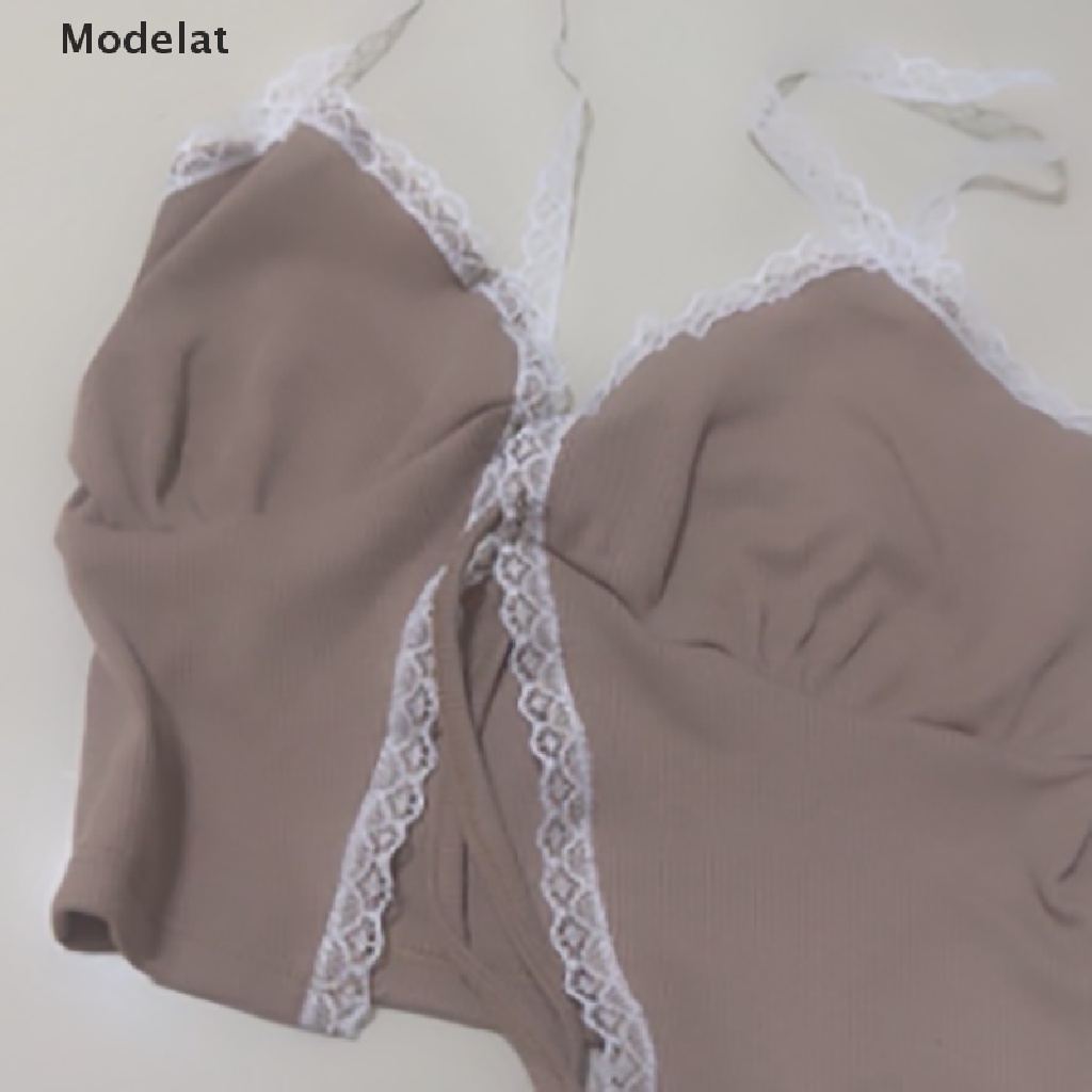 Áo croptop hai dây GJCUTE MFC Y2K WTD màu trơn phong cách boho quyến rũ cho nữ