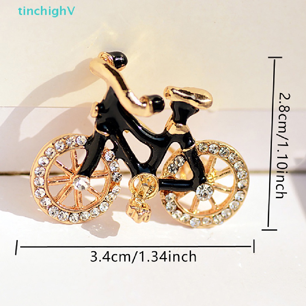 Ghim Cài Áo Hình Chiếc Xe Đạp Thời Trang Cho Nữ