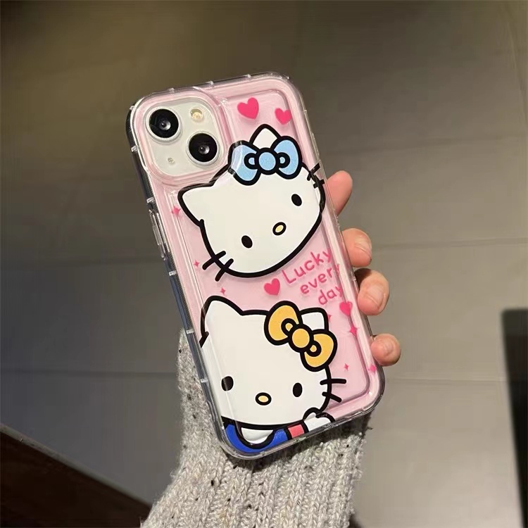 Ốp Điện Thoại Silicon TPU Mềm Trong Suốt In Họa Tiết Dễ Thương Chống Sốc Cho IPhone 14 13 11 Pro Max 12 8 7 Plus XS XR X