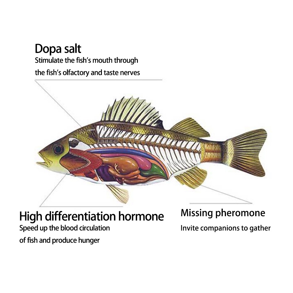 Fish Attractant Environmental Material Hormone Liquid Live Fish Water-based