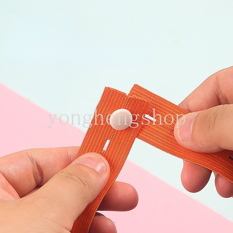 Set 10 Dây Đai Co Giãn Có Khóa Dùng Để Đựng Quần Áo / Chăn Mền