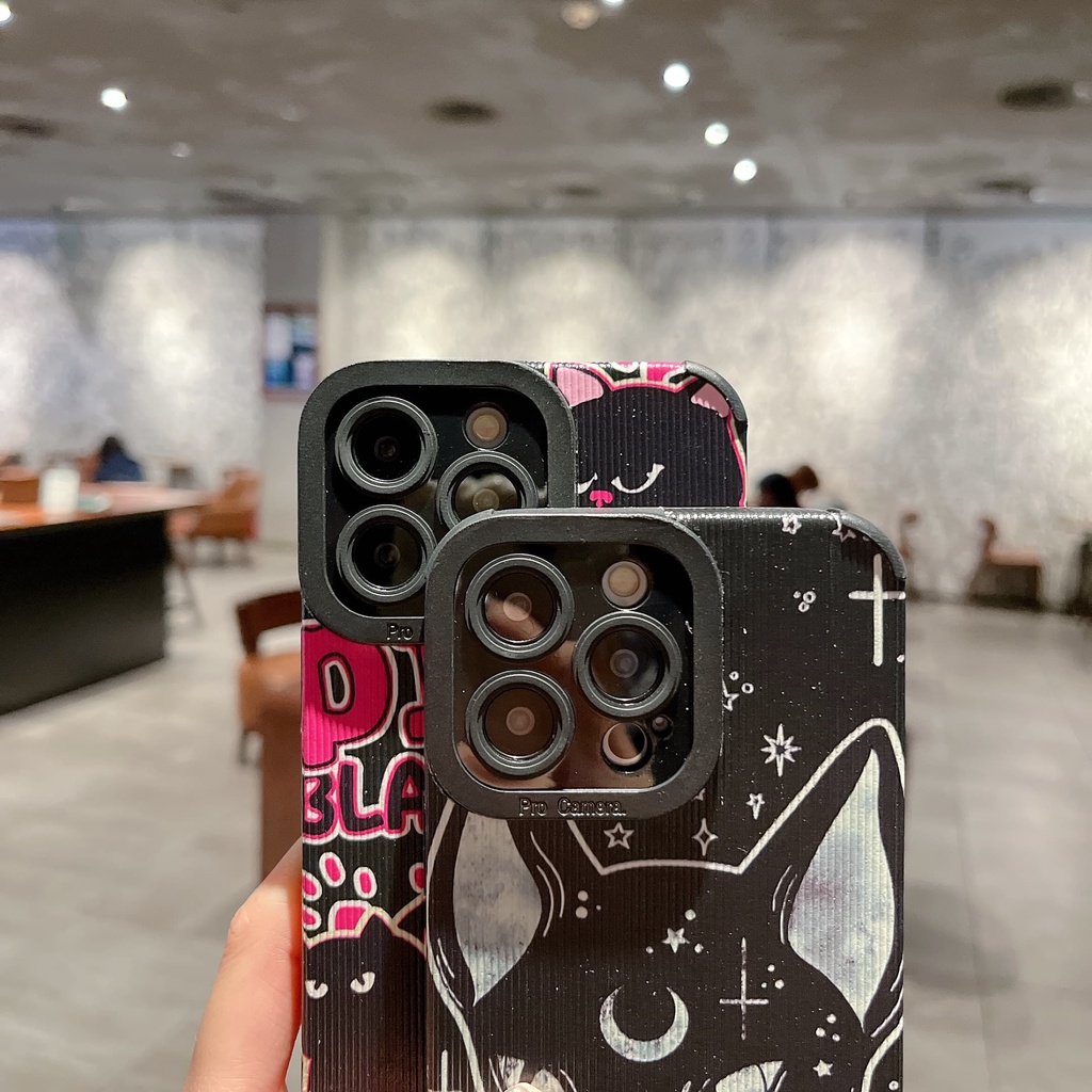 Ốp ĐiệN ThoạI HìNh MèO Dễ Thương Cho iPhone 11 14 13 12 PRO X XR XS MAX XSMAX 6 6s 6splus 7 8 plus