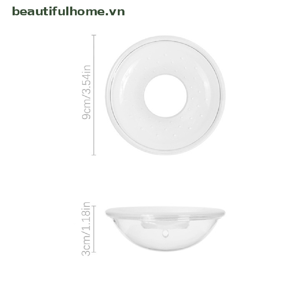 Bộ 1 / 2 Cốc Silicone Sưu Tập Sữa Mẹ Chống Rò Rỉ Tiện Dụng