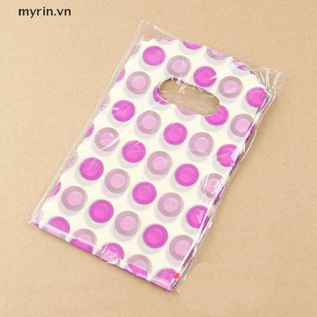 Set 100 Túi Nhựa Kích Thước 14X9CM Dùng Để Đựng Quà Tặng Đa Năng Tiện Dụng