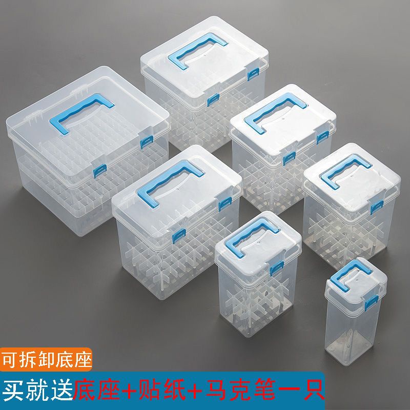 ★Hộp Đựng Đồ Dùng Cao Cấp Tiện Dụng★ Hộp Nhựa Đựng Bút Đánh Dấu Màu Sắc Đa Năng 80 / 60 / 40 / 30 Màu