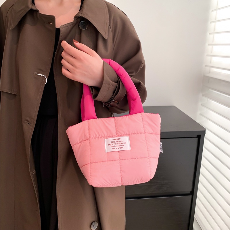 MISCHA Túi Xách Đeo Vai Hình Vuông Cỡ Nhỏ Màu Sắc Dễ Thương Phong Cách Hàn Quốc Thời Trang Cho Nữ