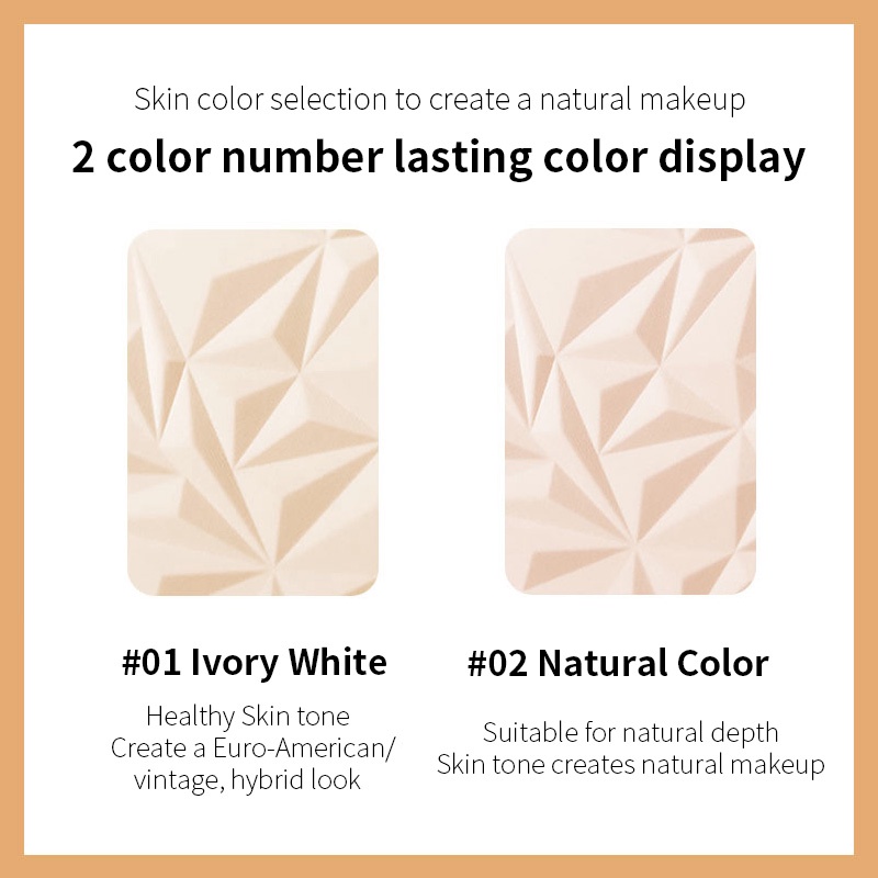 Phấn Trang Điểm Thân Thiện Với Da Chống Thấm Nước Và Mồ Hôi Lâu Trôi Kiểm Soát Dầu