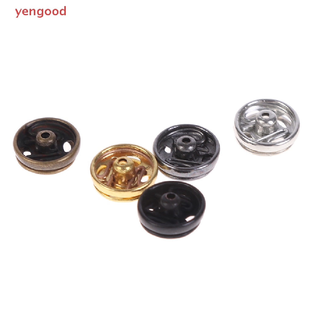 Bộ 24 Nút Khóa Mini Tỉ Lệ 1 / 6 Cho Quần Áo Búp Bê