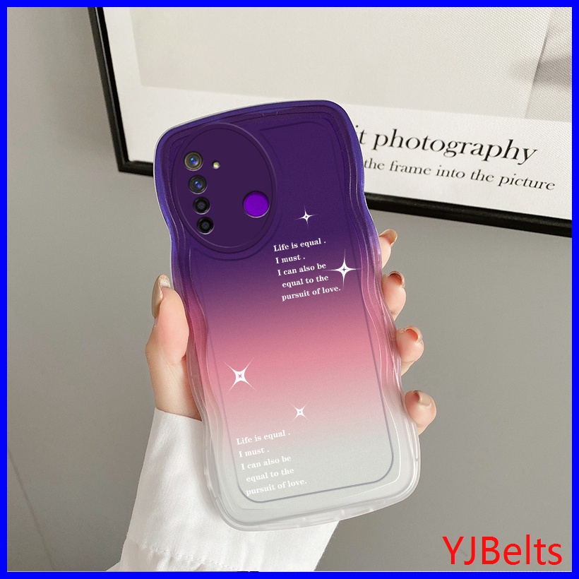 Ốp lưng Realme 5 ốp lưng Realme 5i ốp lưng Realme 5S ốp lưng Realme C3 ốp lưng Realme 6i Ốp Điện Thoại tpu Màu Gradient Thời Trang Cho Realme 5 Realme 5i Realme 5S Realme C3 Realme 6i JBDK