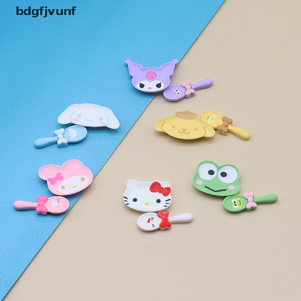 Muỗng Ăn mini Hình Hoạt Hình Dễ Thương Cho Nhà Búp Bê