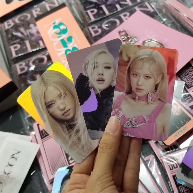 BLACKPINK LYRICS CARD + PHOTOCARD SET