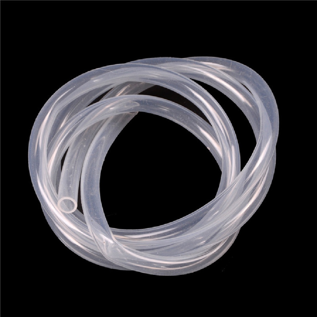 Ống dẫn JETTING cao su silicone mềm trong suốt 1m không độc hại dành cho làm sữa và bia