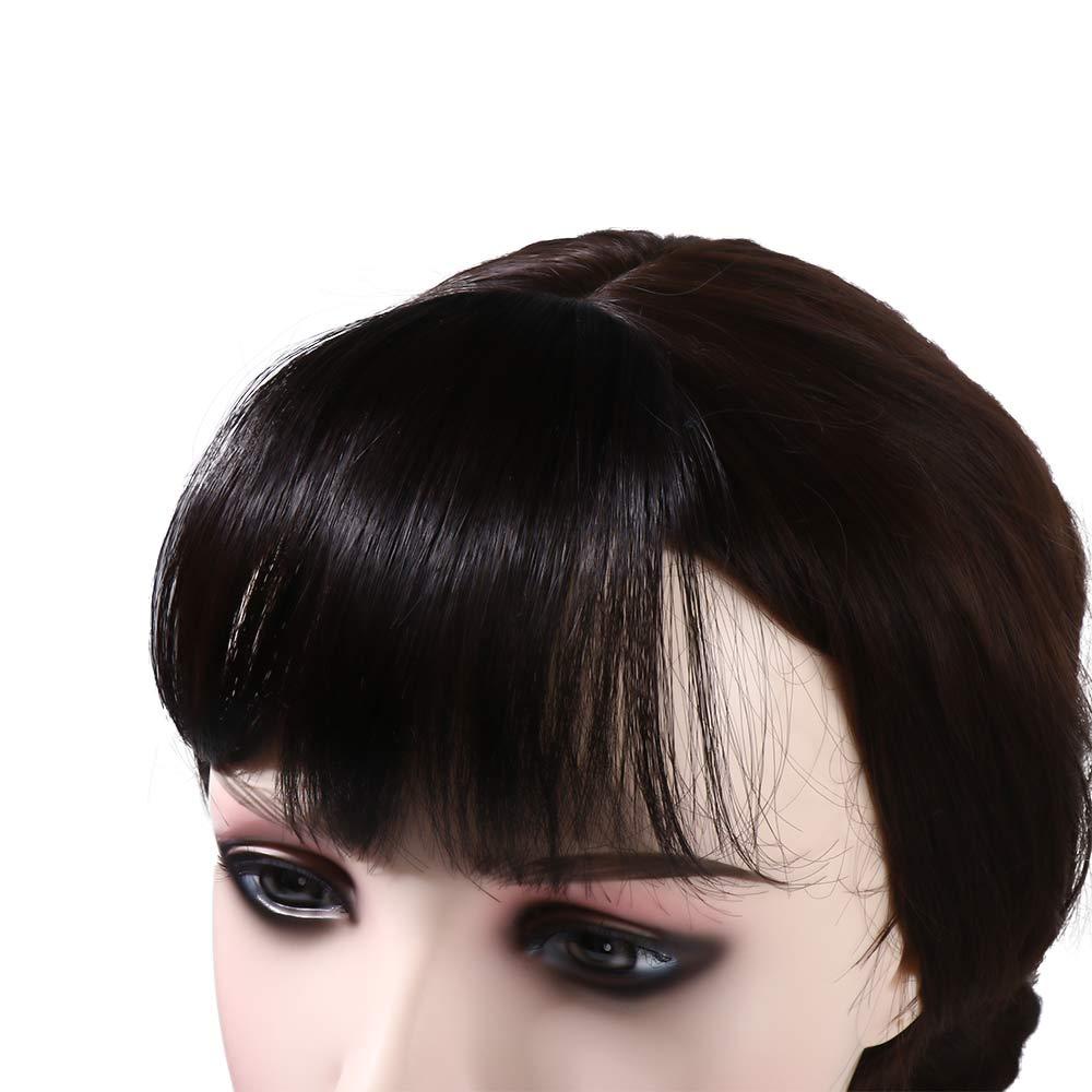 Tóc Mái Giả Màu Nâu Mỏng Nhẹ Cách Nhiệt Thời Trang Cho Nữ