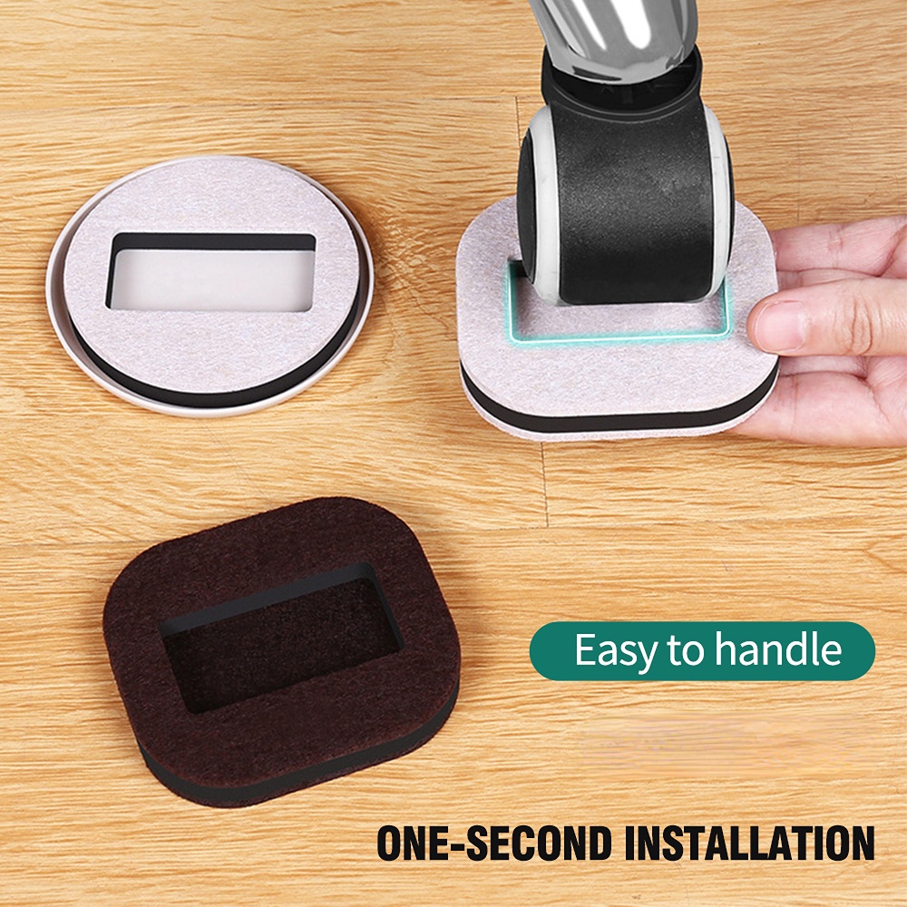 Bộ 5 Miếng Đệm Lót Chân Ghế Sofa Cố Định Chống Trượt Bảo Vệ An Toàn Cho Bé