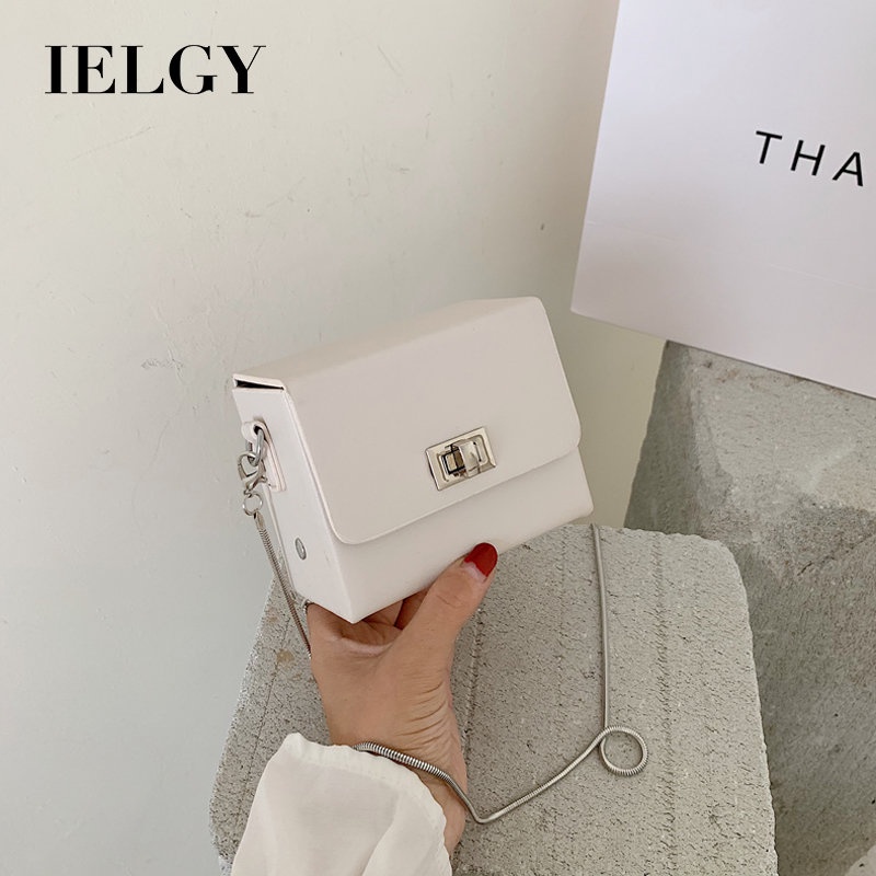 IELGY Túi Hộp Đeo Chéo Mini Phong Cách Thời Trang Mới 2023