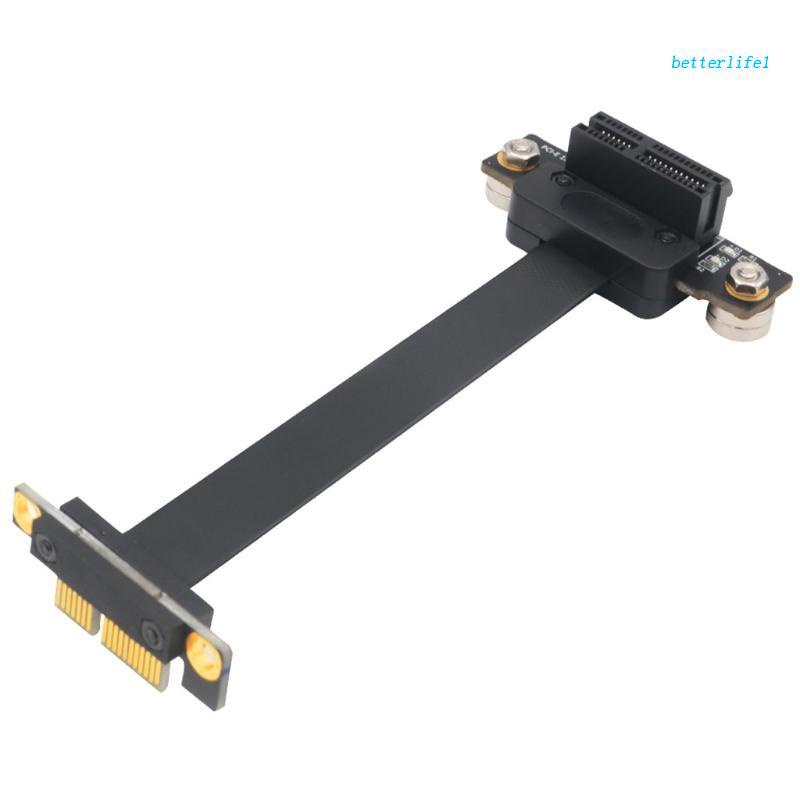 Dây Cáp Nối Dài PCI-e PCI Cho Express 36PIN 1X Kèm Đệm Chân 12V / 3.3V 90 Độ Và Đệm Chân