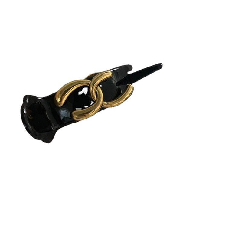 Kẹp Tóc Ngắn Màu Vàng Phong Cách Hàn Quốc Cổ Điển Thời Trang Cho Nữ