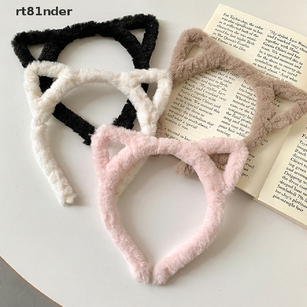 Rt Băng Đô Tai Mèo Bằng Lông Nhung Dễ Thương Xinh Xắn