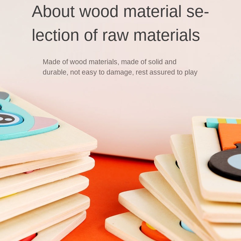 Bộ Xếp Hình 3D Hình Hoạt Hình Cho Bé