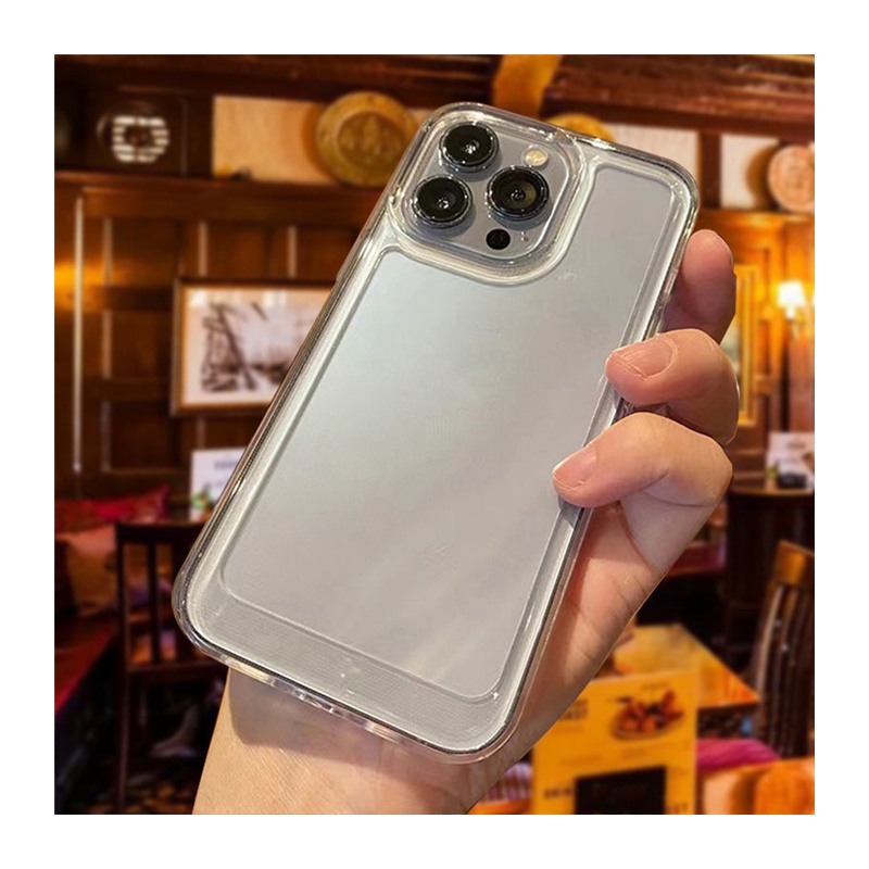 Ốp điện thoại chống sốc trong suốt cho iPhone 6 6s 7 8 14 Plus X Xs Max Xr 11 12 13 14 Pro Max Mini