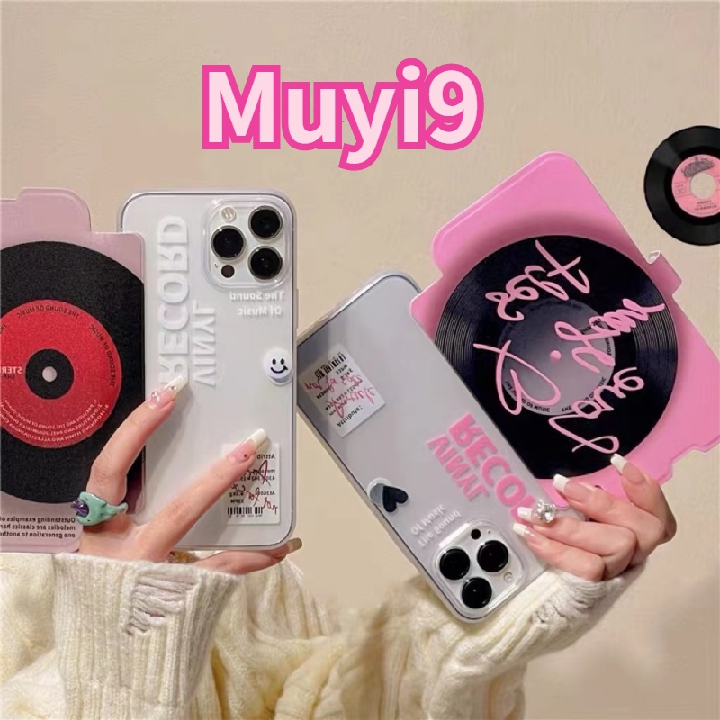 Ốp Điện Thoại Mềm Chống Rơi Hình Đĩa CD Cho IPhone14ProMax / 13ProMax 12 Pro MAX / 11Promax 14 / 13Pro XS MAX / XR
