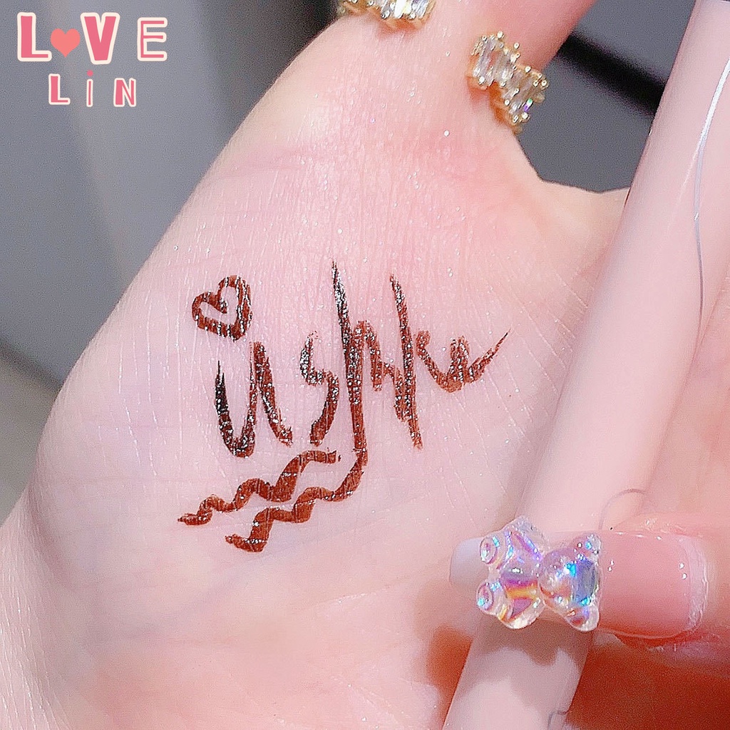 [Lovelin] Bút Kẻ Mắt Chống Nước Chống Mồ Hôi Nhanh Khô Không Nhòe Cho Người Mới Bắt Đầu