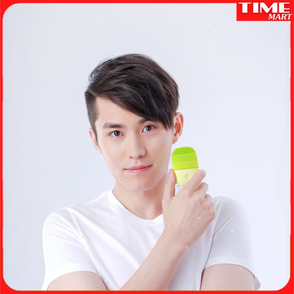 [MẪU MỚI 2022 GEN 2] Máy rửa mặt Xiaomi inFace. bằng sóng âm sạc điện chống nước. Mẫu mới lồng êm và dài hơn [TIME_MART]