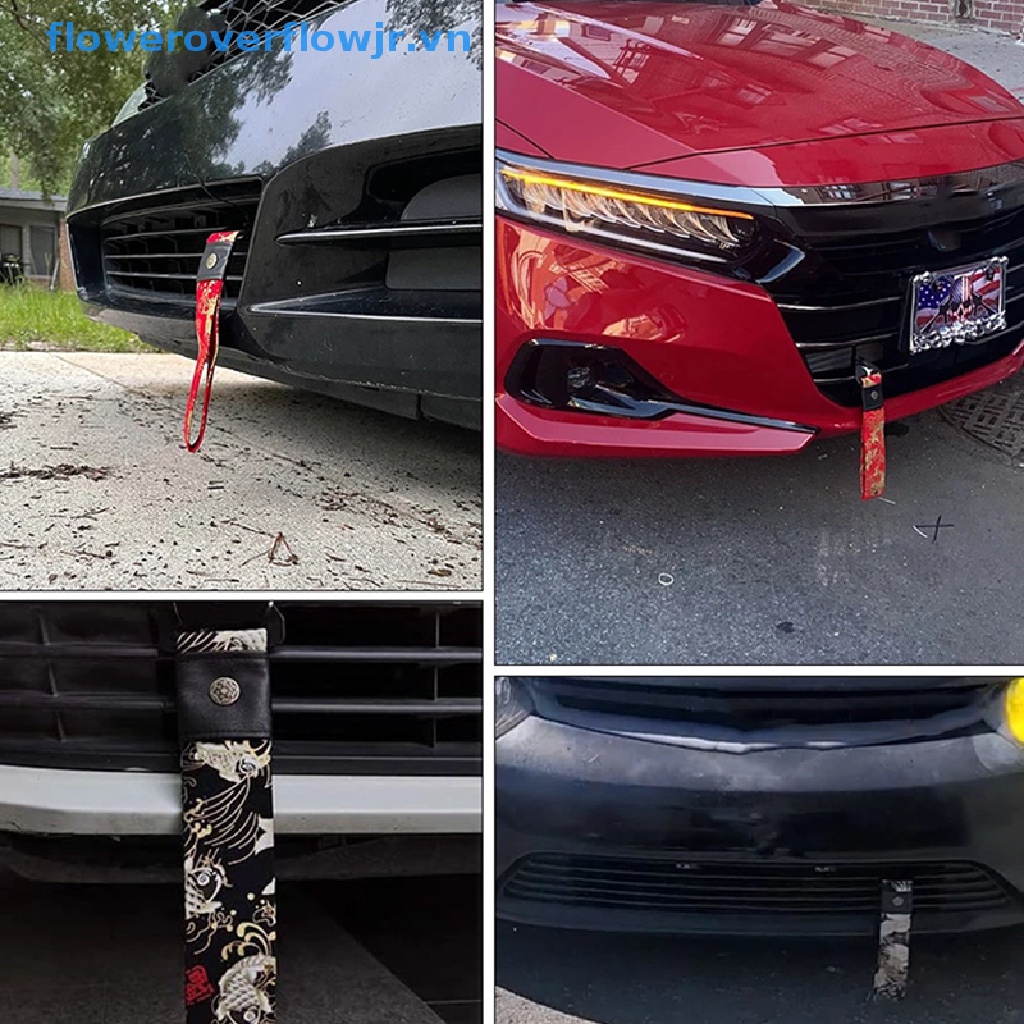 Dây Kéo Xe Hơi Có Móc Trang Trí Tiện Dụng